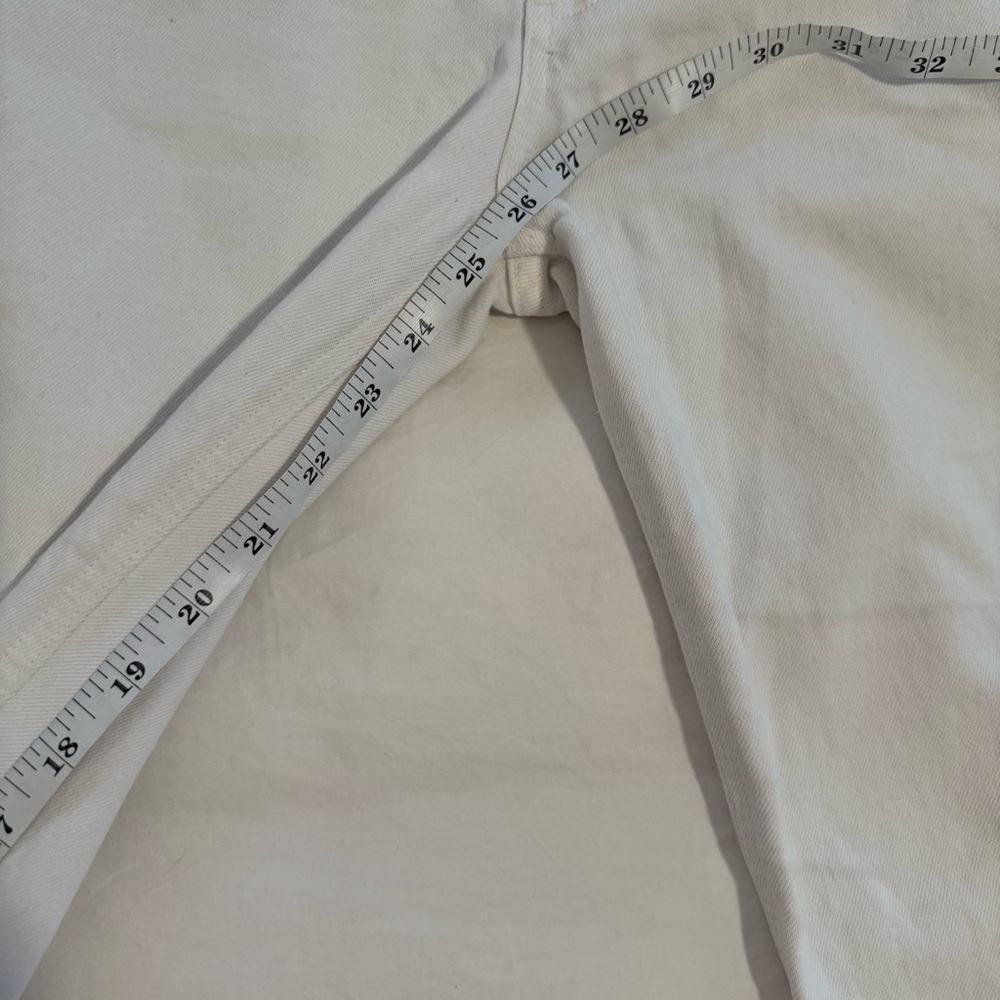 AGOLDE white jeans denim Riley straight leg 26 - Picture 11 of 11